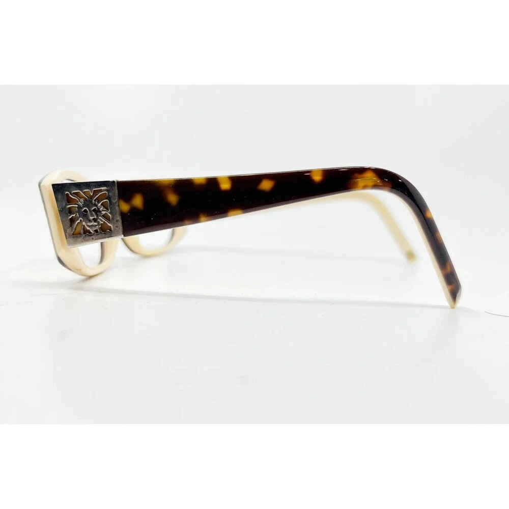 Anne Klein Eyeglasses Women Brown Tortoise Cream AK3129 54-15-135